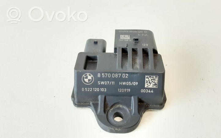 BMW 1 F20 F21 Hehkutulpan esikuumennuksen rele 8570087