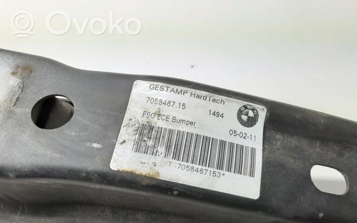 BMW 3 E90 E91 Poprzeczka zderzaka tylnego 7058467