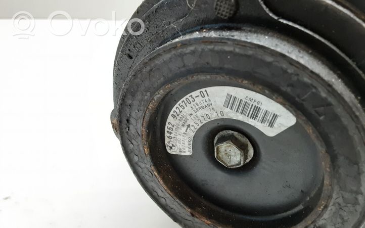 BMW 3 E90 E91 Ilmastointilaitteen kompressorin pumppu (A/C) GE4472603821