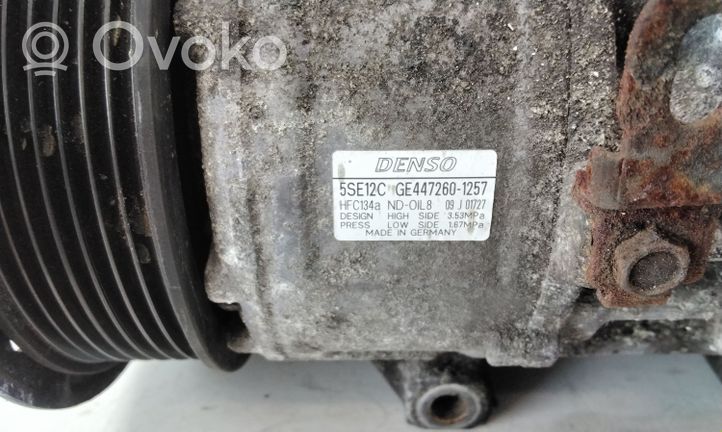 Toyota Auris 150 Kompresor / Sprężarka klimatyzacji A/C GE4472601257