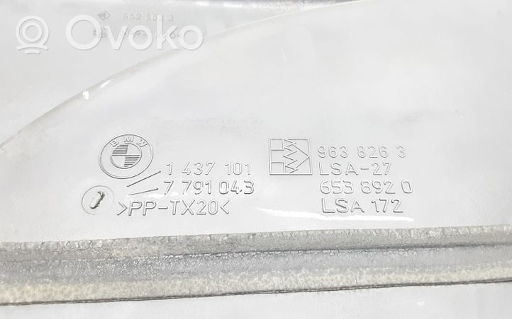 BMW X5 E53 Część rury dolotu powietrza 7791043