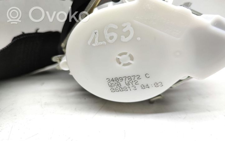 BMW 1 F20 F21 Pas bezpieczeństwa fotela tylnego środkowego 1726580903