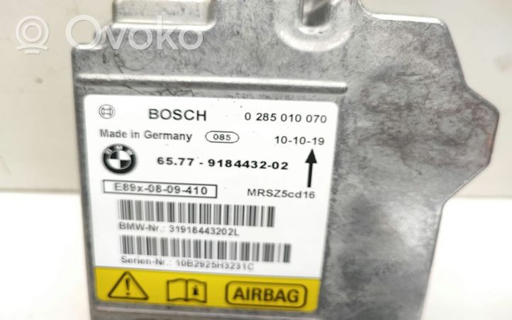 BMW X1 E84 Sterownik / Moduł Airbag 9184432