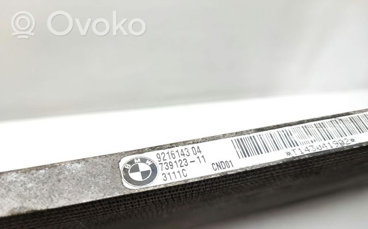 BMW X3 F25 Oro kondicionieriaus radiatorius aušinimo 9216143