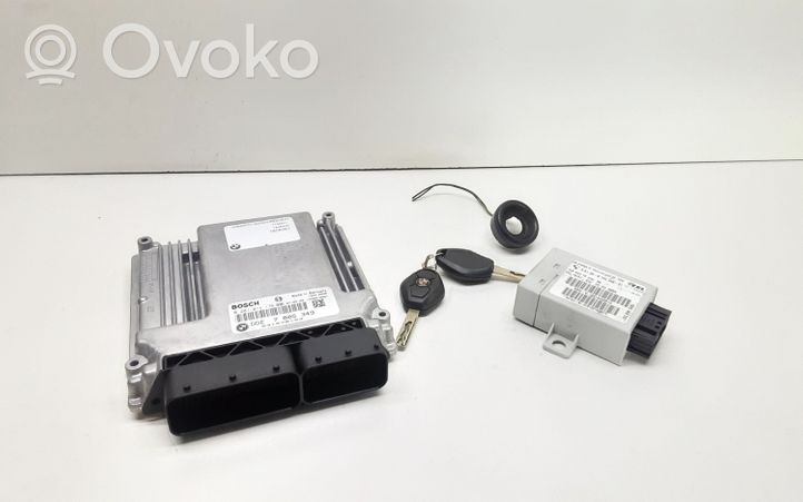 BMW X3 E83 Kit centralina motore ECU e serratura 7805349