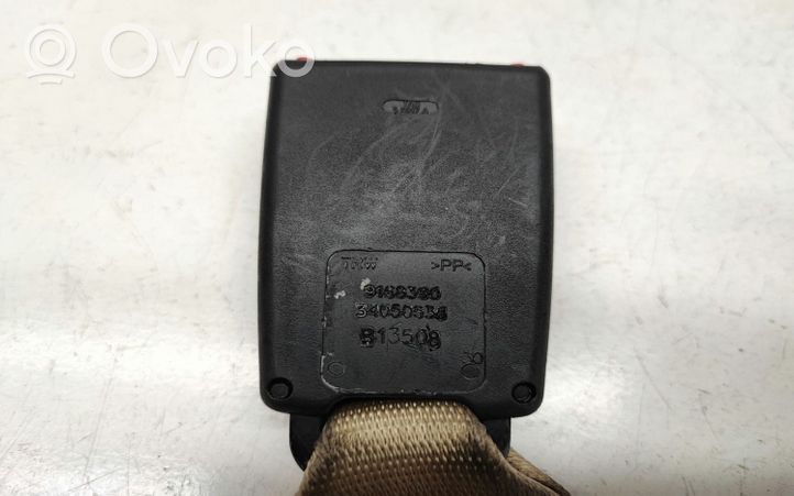 BMW 5 E60 E61 Boucle de ceinture de sécurité arrière centrale 9168380