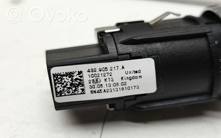 Audi A6 S6 C7 4G Engine start stop button switch 4G2905217A