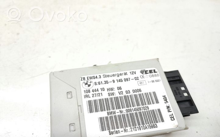 BMW X5 E53 Komputer / Sterownik ECU i komplet kluczy 7789376