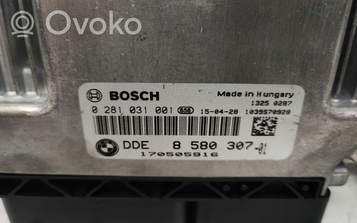 BMW X1 E84 Kit centralina motore ECU e serratura 8580307