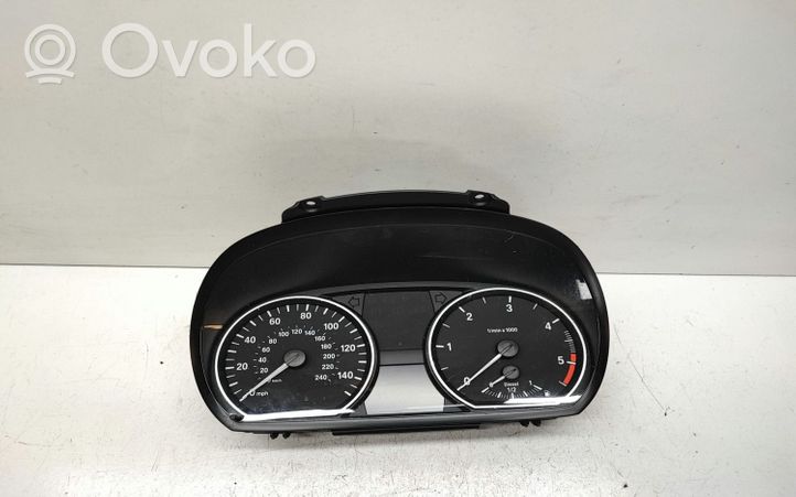 BMW 1 E81 E87 Compteur de vitesse tableau de bord 9166822