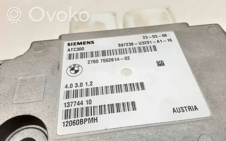 BMW 3 E90 E91 Module de contrôle de boîte de vitesses ECU 7552614