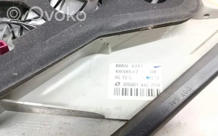 BMW 7 E65 E66 Lampy tylnej klapy bagażnika 6938517