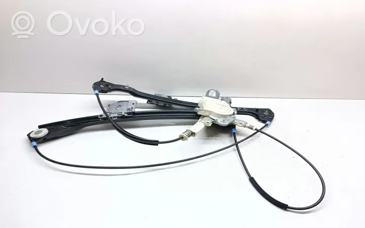 BMW 3 E46 Front door window regulator with motor 6935928