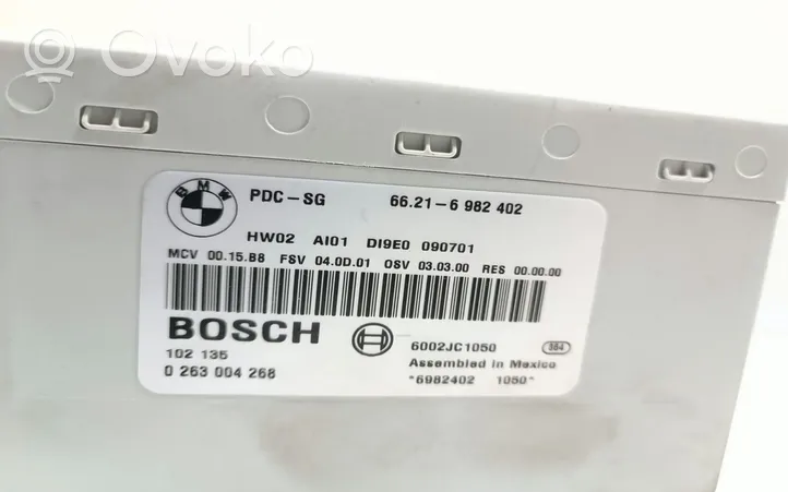BMW 3 E92 E93 Pysäköintitutkan (PCD) ohjainlaite/moduuli 6982402