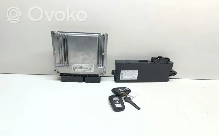 BMW 3 E92 E93 Kit centralina motore ECU e serratura 8509034