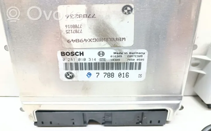 BMW 5 E39 Kit calculateur ECU et verrouillage 7788016