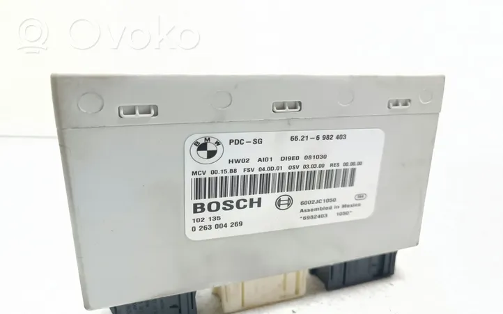 BMW 3 E90 E91 Pysäköintitutkan (PCD) ohjainlaite/moduuli 6982403