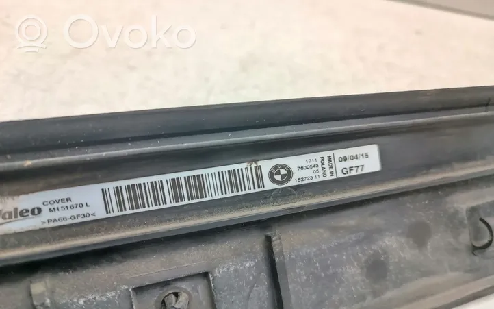 BMW 4 F32 F33 Pannello di supporto del radiatore (usato) 7600543