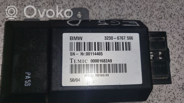 BMW 7 E65 E66 Vairo kolonėlės valdymo blokas 32306767506