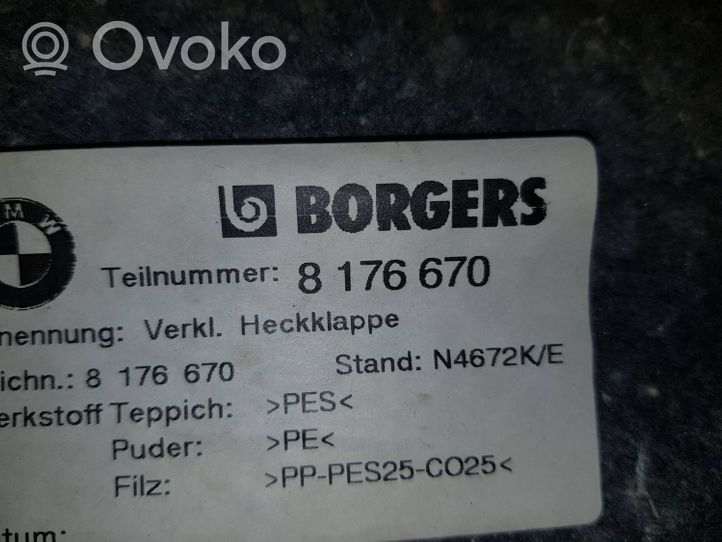 BMW 3 E46 Inne elementy wykończenia bagażnika 8176670