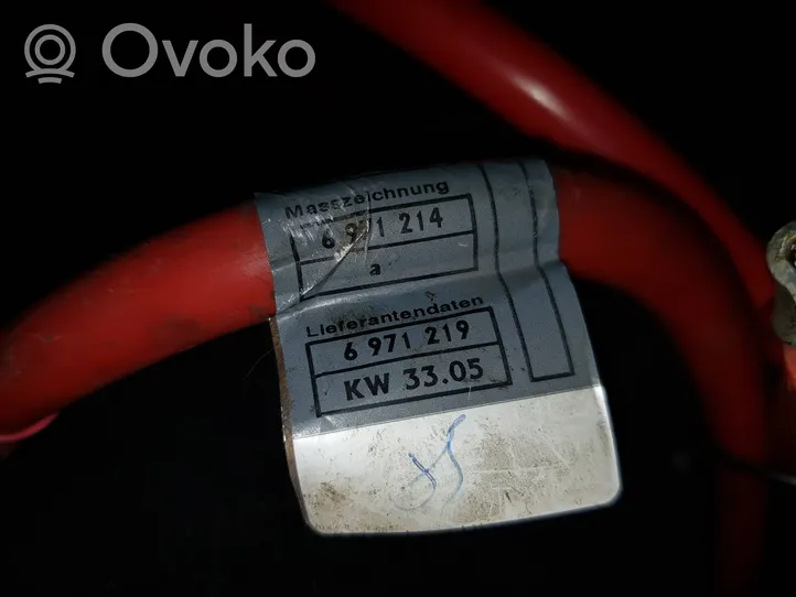 BMW 5 E60 E61 Cable positivo (batería) 6944536