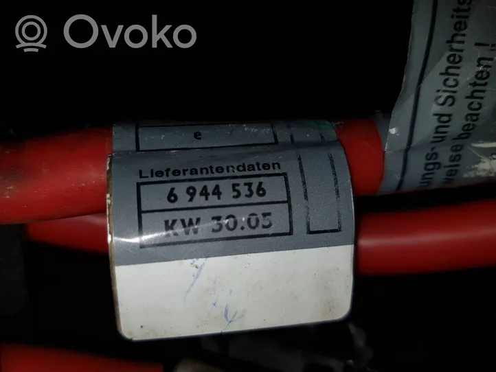 BMW 5 E60 E61 Cavo positivo (batteria) 6944536