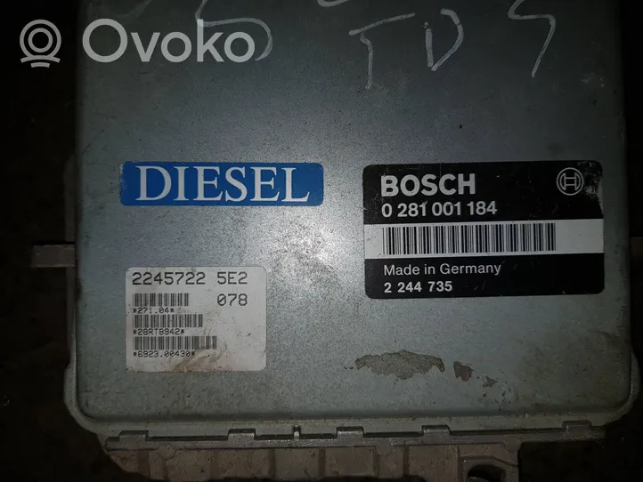 BMW 5 E34 Sterownik / Moduł ECU 2244735