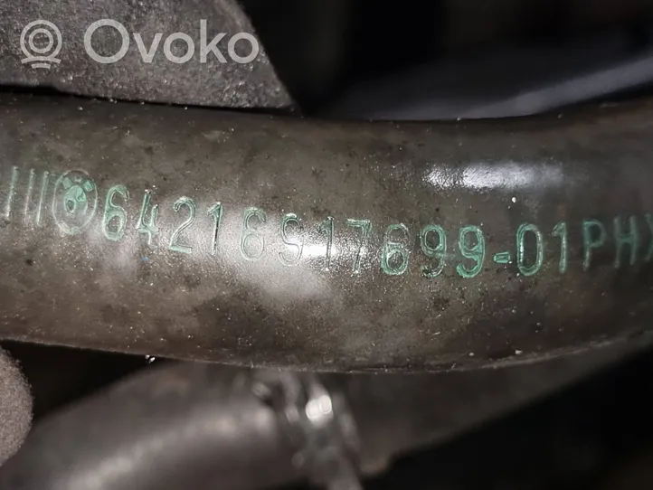 BMW 5 E60 E61 Moottorin vesijäähdytyksen putki/letku 6917699