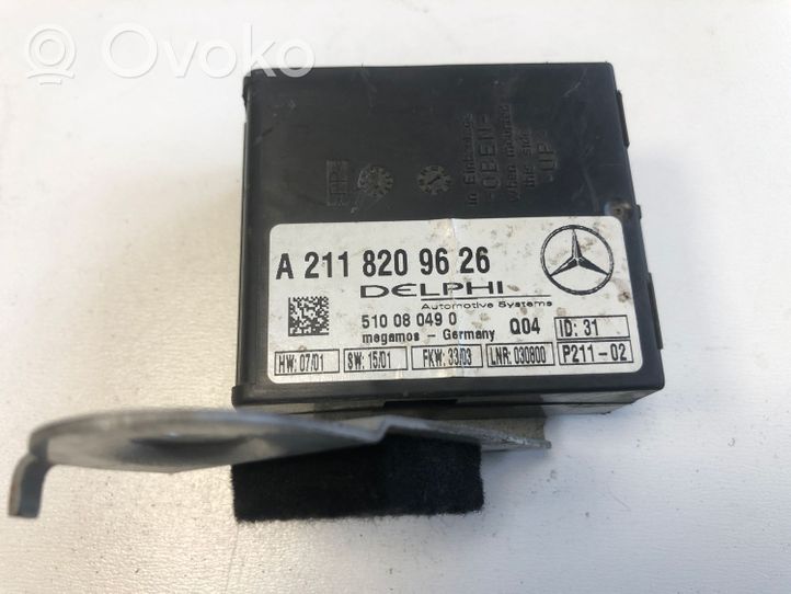 Mercedes-Benz E W211 Otras unidades de control/módulos A2118209626