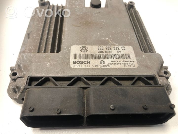 Audi A3 S3 8P Calculateur moteur ECU 03G906016CD