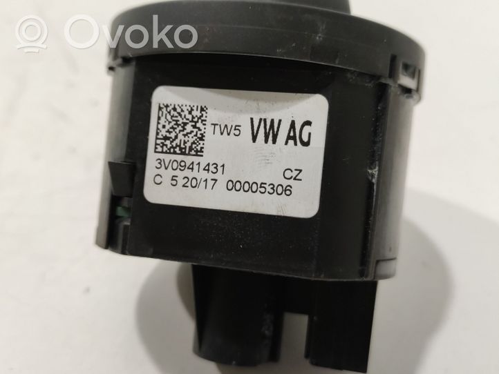 Skoda Kodiaq Przełącznik świateł 3V0941431