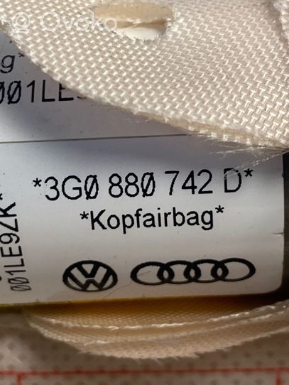 Volkswagen PASSAT B8 Stogo oro pagalvė (užuolaida) 3G0880742D