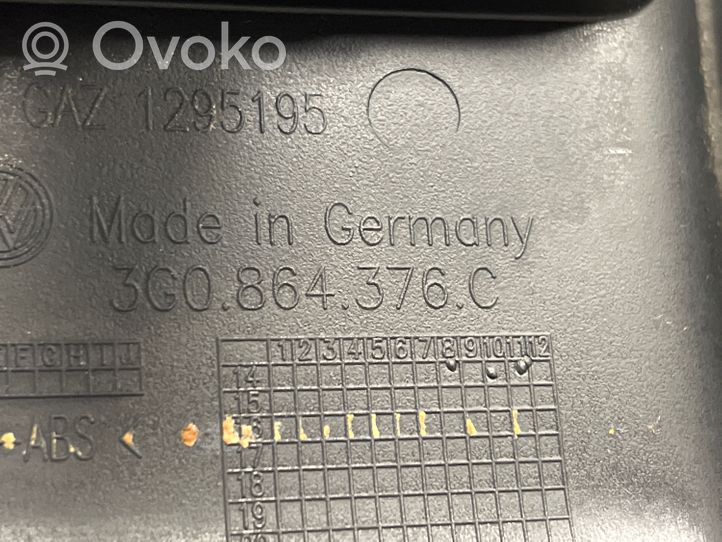 Volkswagen PASSAT B8 Dysze / Kratki środkowego nawiewu deski rozdzielczej 3g0819203a