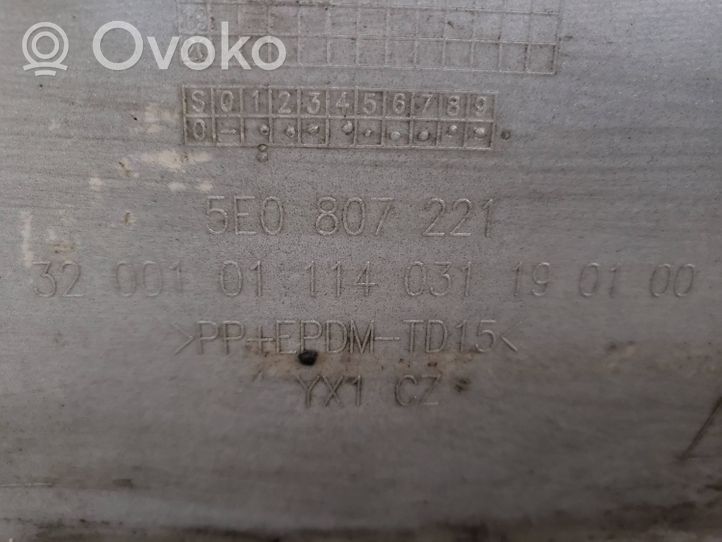 Skoda Octavia Mk3 (5E) Stoßstange Stoßfänger vorne 5E0807221