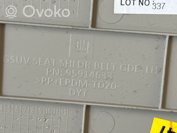 Opel Mokka X (B) Revêtement de pilier (haut) 95914633