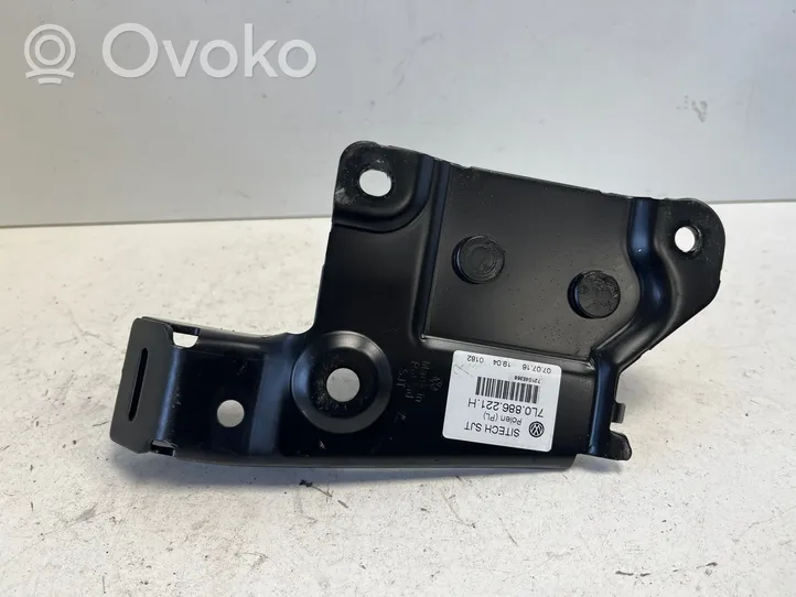 Volkswagen Touareg I Boucle de ceinture de sécurité arrière 7L0886221H