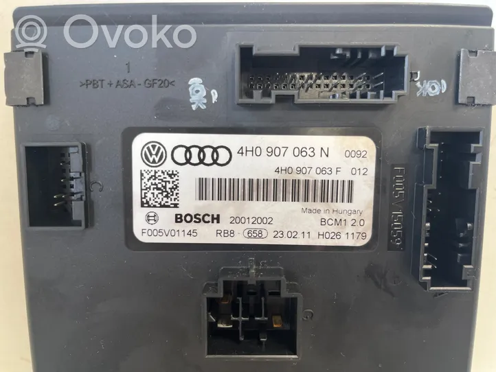 Audi A7 S7 4G Module confort 4H0907063N