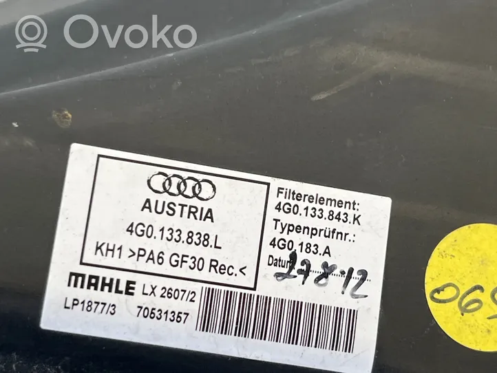 Audi A6 S6 C7 4G Boîtier de filtre à air 4G0133843K