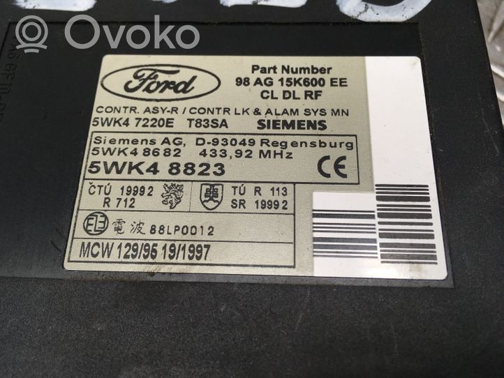 Ford Focus Moduł / Sterownik komfortu 5WK48823
