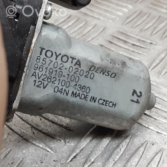 Toyota Avensis T270 Motorino alzacristalli della portiera anteriore 961919100