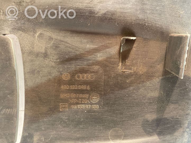 Audi A6 S6 C5 4B Osłona / Obudowa filtra powietrza 4B0133849A