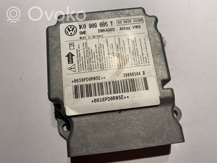 Volkswagen Golf V Airbag control unit/module 5WK43412