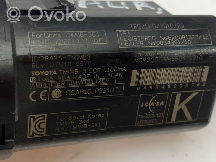 Toyota Auris E180 Moottorin start-stop-painike/kytkin 2010DJ2910