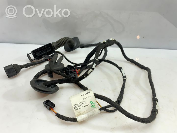 Audi Q5 SQ5 Cableado de puerta delantera 8R0971029N