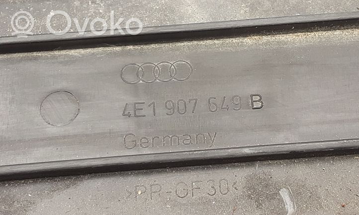 Audi A8 S8 D3 4E Autres pièces compartiment moteur 4E1907649B