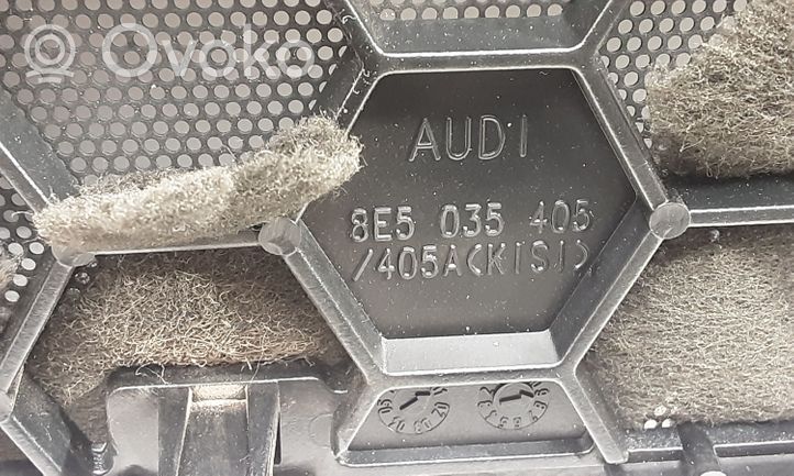 Audi A4 S4 B6 8E 8H Grille de garniture d’enceinte pour tablette arrière 8E5035405