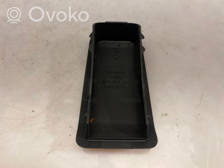 Audi A8 S8 D3 4E ISOFIX-kotelo 4E0887301E