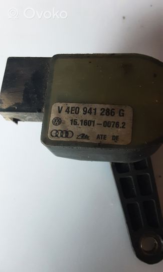 Audi A8 S8 D3 4E Sensore di livello faro/fanale 4E0941286G