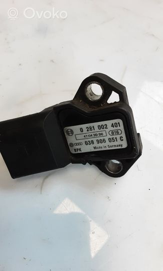 Audi A3 S3 A3 Sportback 8P Air pressure sensor 0281002401