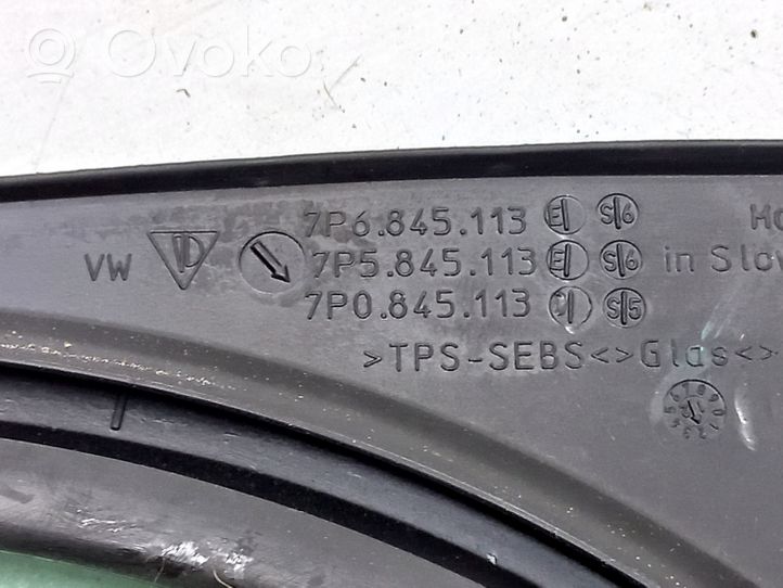 Porsche Cayenne (92A) Szyba karoseryjna drzwi przednich 7P6845113